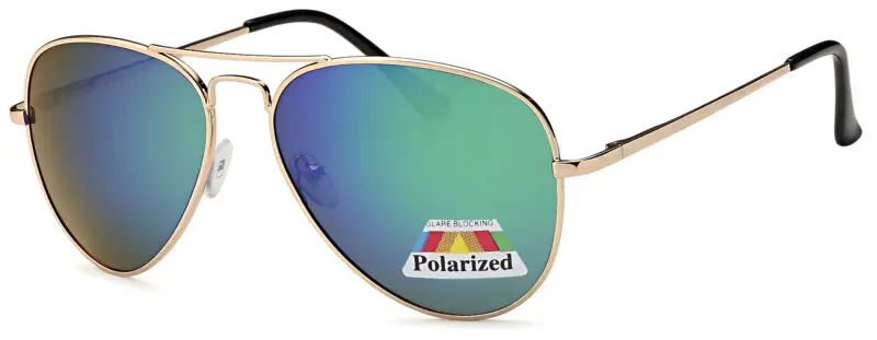 Polarized Aviator Sunglasses style # POL3211