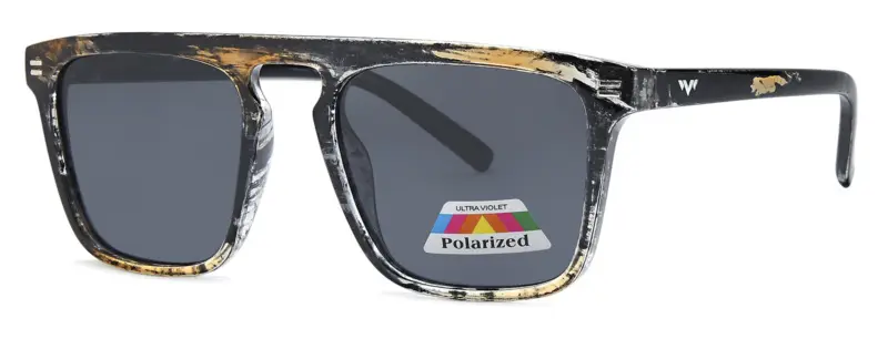 POL3250 - Square Polarized Wholesale Sunglasses