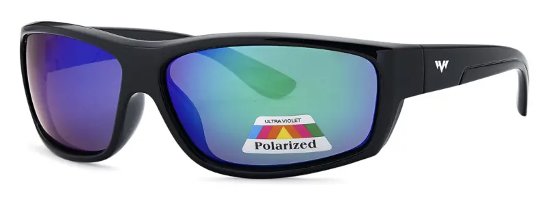 POL3256 - Polarized Wrap Wholesale Sunglasses