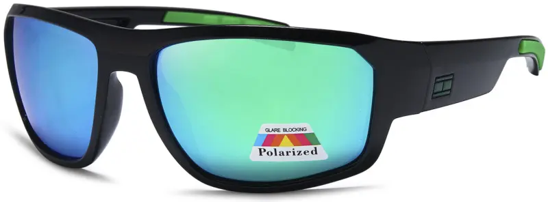 POL3222 - Polarized Wrap Wholesale Sunglasses