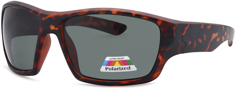 POL3252 - Polarized Wrap Wholesale Sunglasses