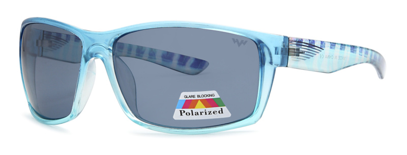 POL3258 - Polarized Wrap Wholesale Sunglasses