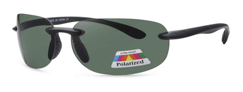 POL3218 - Rimless Polarized Sunglasses